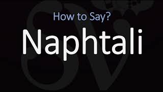 How to Pronounce Naphtali CORRECTLY [upl. by Quincey]