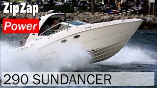 Sea Ray 290 Sundancer on Rough Water  BEATS WORKIN [upl. by Hiram328]