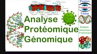 Proteome et Genome Analyse génomique protéomique interaction des protéines ligands bioinformatique [upl. by Waiter]