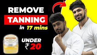 How to Remove SUN TAN FAST  Dark Neck  Dark Elbows  Dark Knees  Sun Tan Removal  Sahil Gera [upl. by Henryson23]