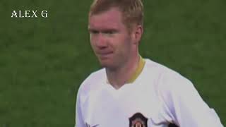 Paul Scholes  The Best Central Midfielder Ever [upl. by Tadeo]