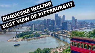 Riding The Duquesne Incline In Pittsburgh [upl. by Xyla558]