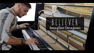 Imagine Dragons  Believer Piano Cover  Sheet Music [upl. by Elokkin]