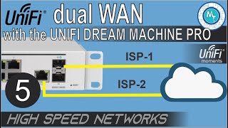 DUAL WAN Dual ISP  UNIFI DREAM MACHINE PRO [upl. by Acnoib]