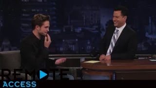 Robert Pattinson Jimmy Kimmel Interview 2012 [upl. by Nnaacissej]