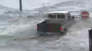 Hurricane Footage  Extreme Cyclone Storm Surge by Warren Faidley [upl. by Ayotac]