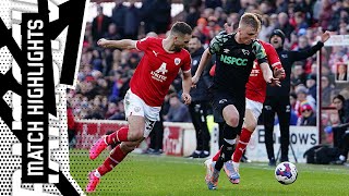 HIGHLIGHTS  Barnsley Vs Derby County [upl. by Elleirda]