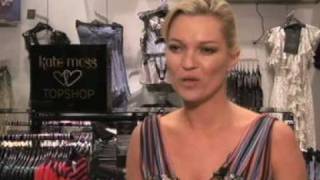 Kate Moss opens new Topshop in New York [upl. by Adnowal]